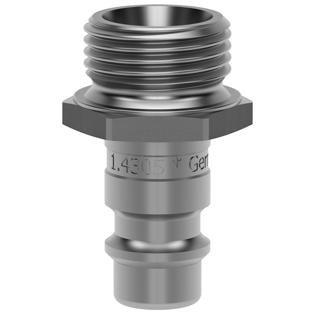 ESE-STECKNIPPEL DN 7,2 G 1/2" AG,EDELSTAHL 1.4305